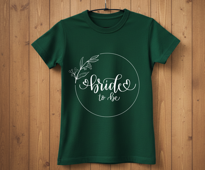 Bride-to-Be T-Shirt – Bridal Shower & Wedding Party Shirt