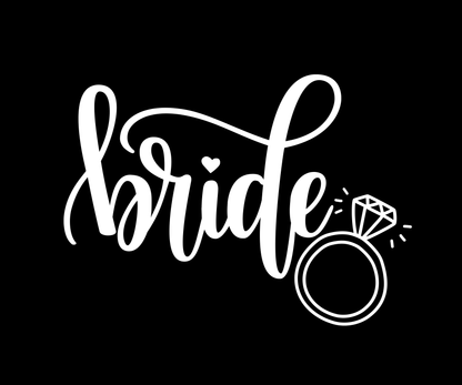 Bride Tee – Bridal Shower & Wedding Party Shirt