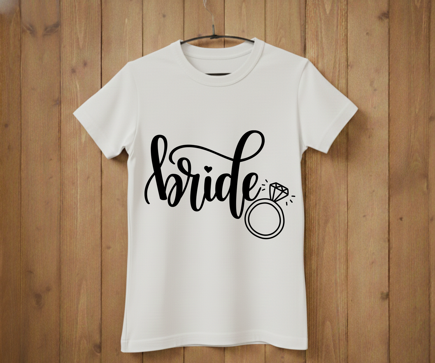 Bride Tee – Bridal Shower & Wedding Party Shirt