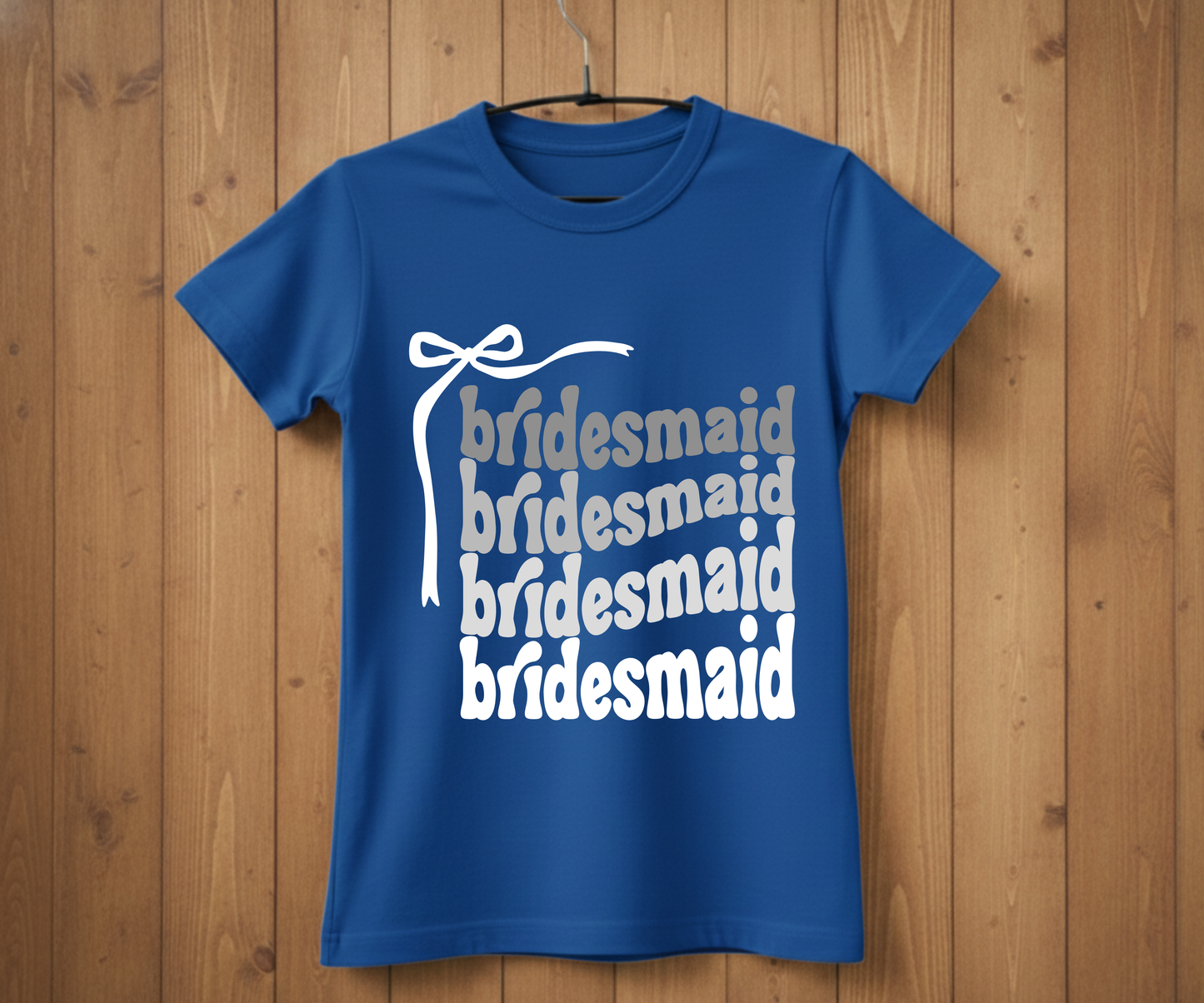 Bridesmaid T-Shirt – Bridal Shower & Wedding Party Shirt