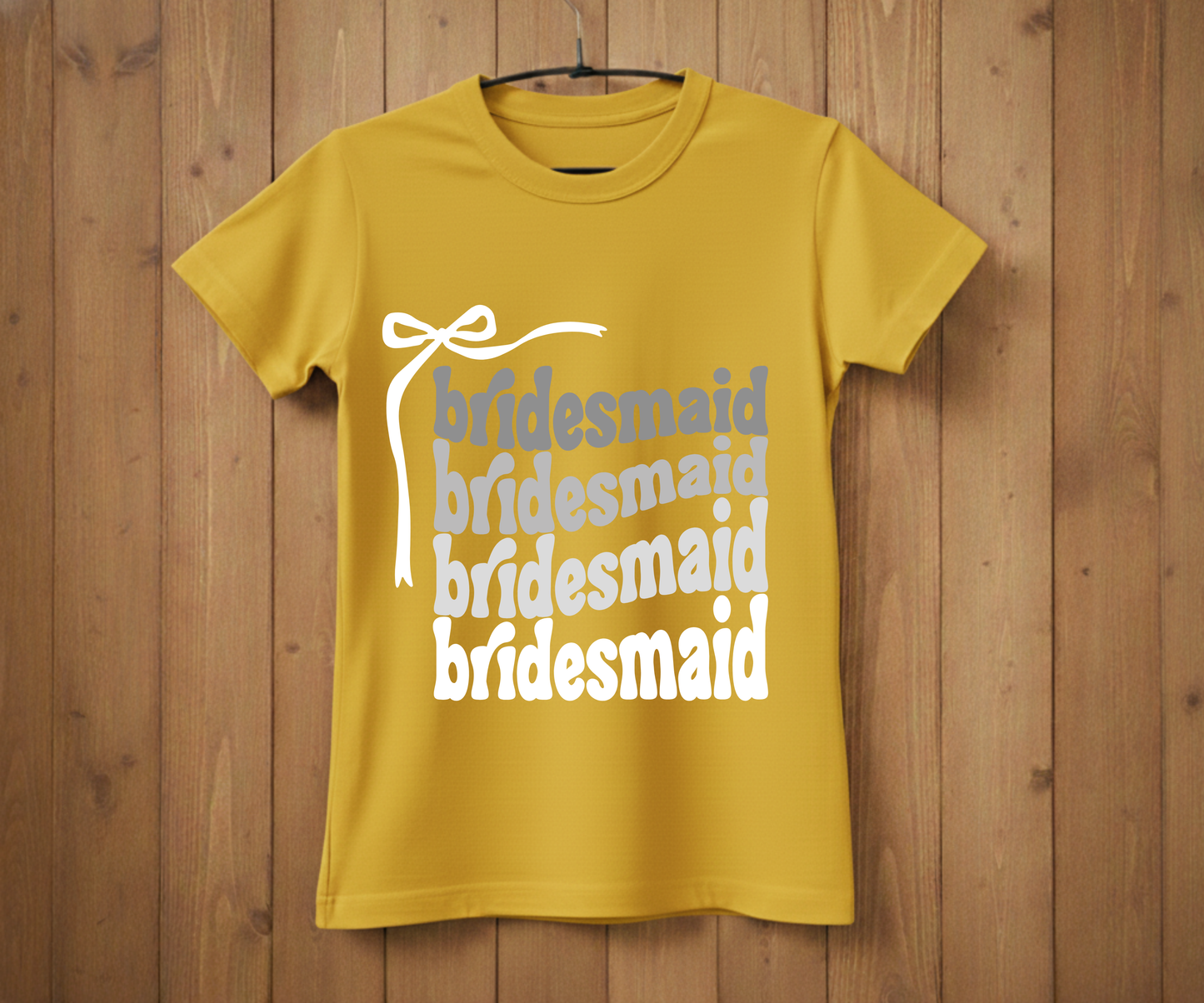 Bridesmaid T-Shirt – Bridal Shower & Wedding Party Shirt