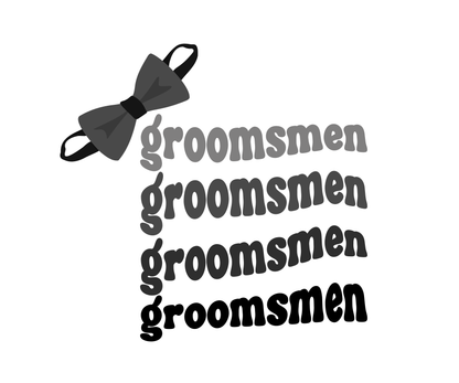 Groomsmen T-Shirt – Bridal Shower & Wedding Party Shirt