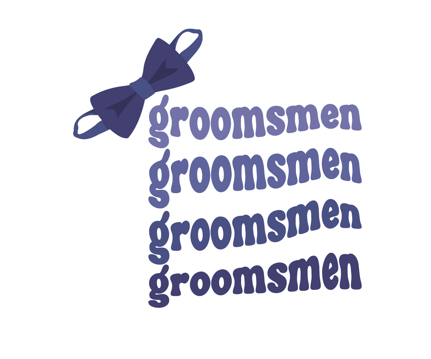 Groomsmen T-Shirt – Bridal Shower & Wedding Party Shirt