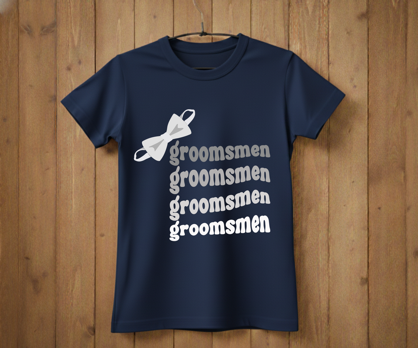 Groomsmen T-Shirt – Bridal Shower & Wedding Party Shirt
