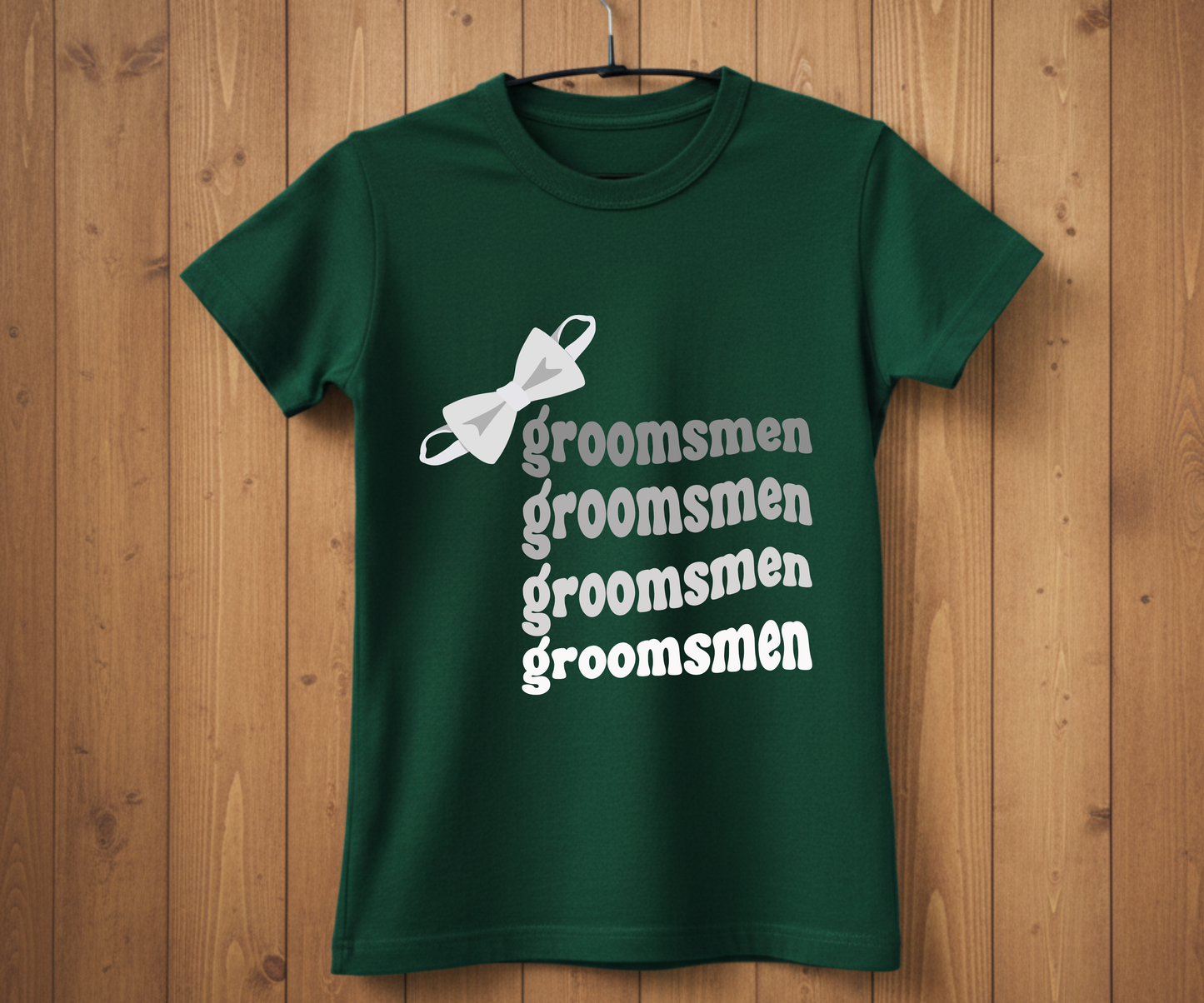 Groomsmen T-Shirt – Bridal Shower & Wedding Party Shirt