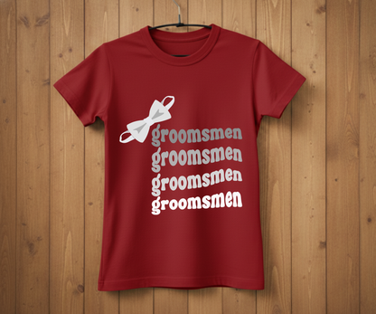 Groomsmen T-Shirt – Bridal Shower & Wedding Party Shirt