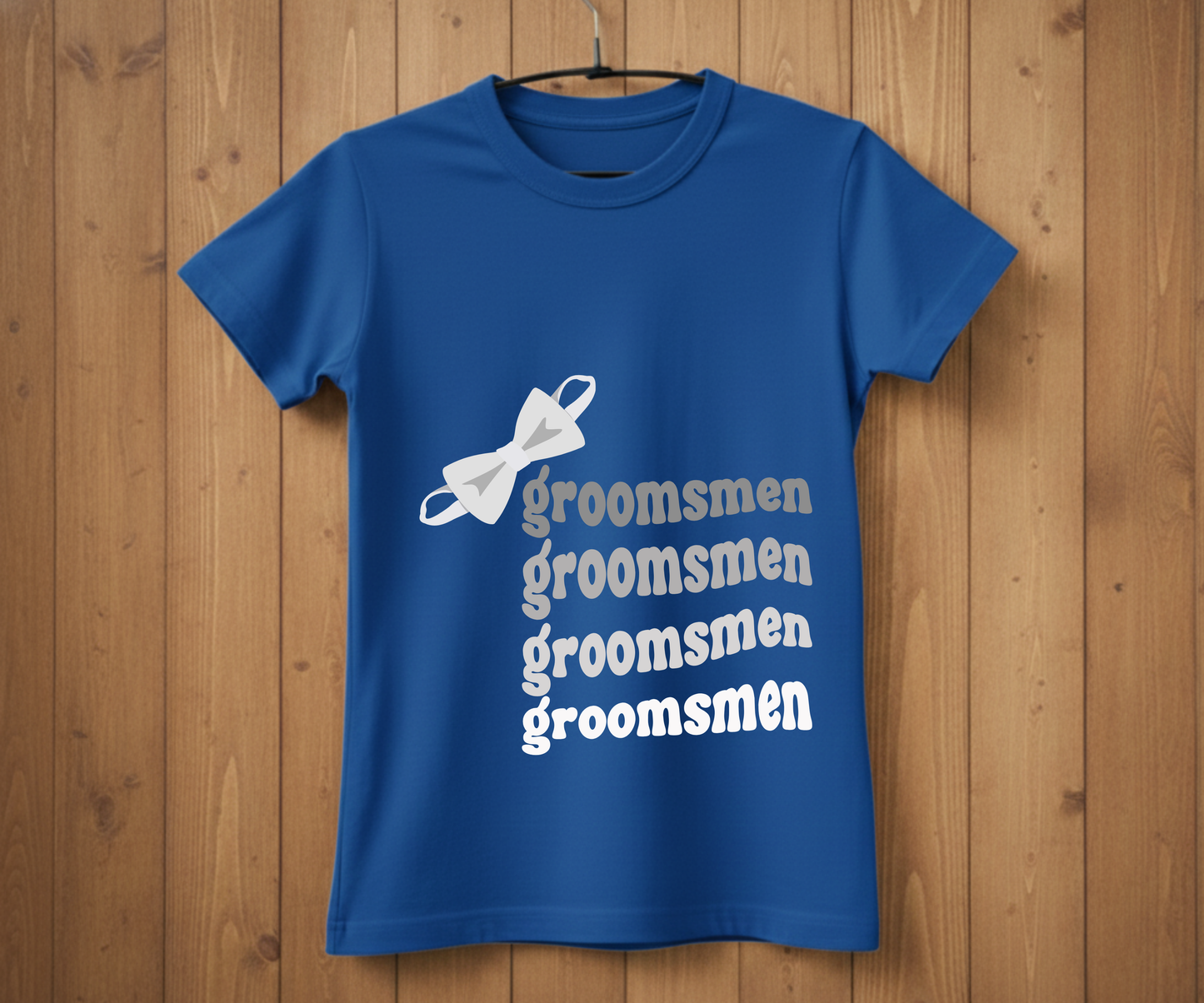 Groomsmen T-Shirt – Bridal Shower & Wedding Party Shirt