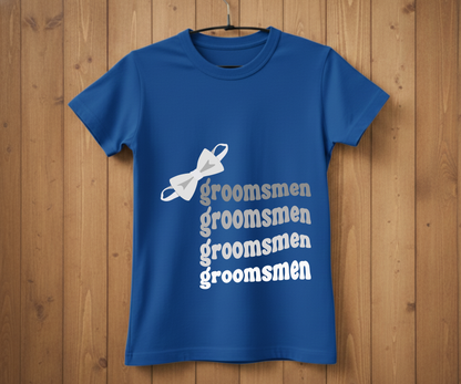 Groomsmen T-Shirt – Bridal Shower & Wedding Party Shirt