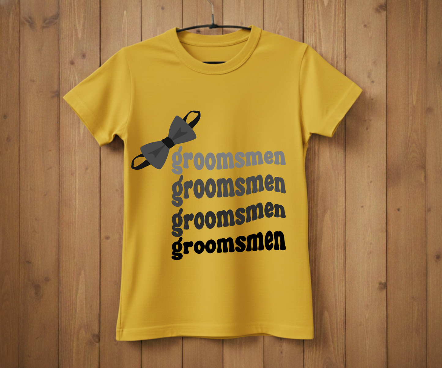 Groomsmen T-Shirt – Bridal Shower & Wedding Party Shirt