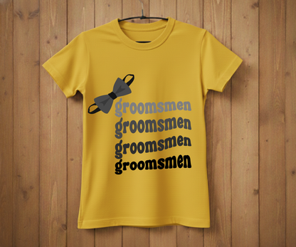 Groomsmen T-Shirt – Bridal Shower & Wedding Party Shirt