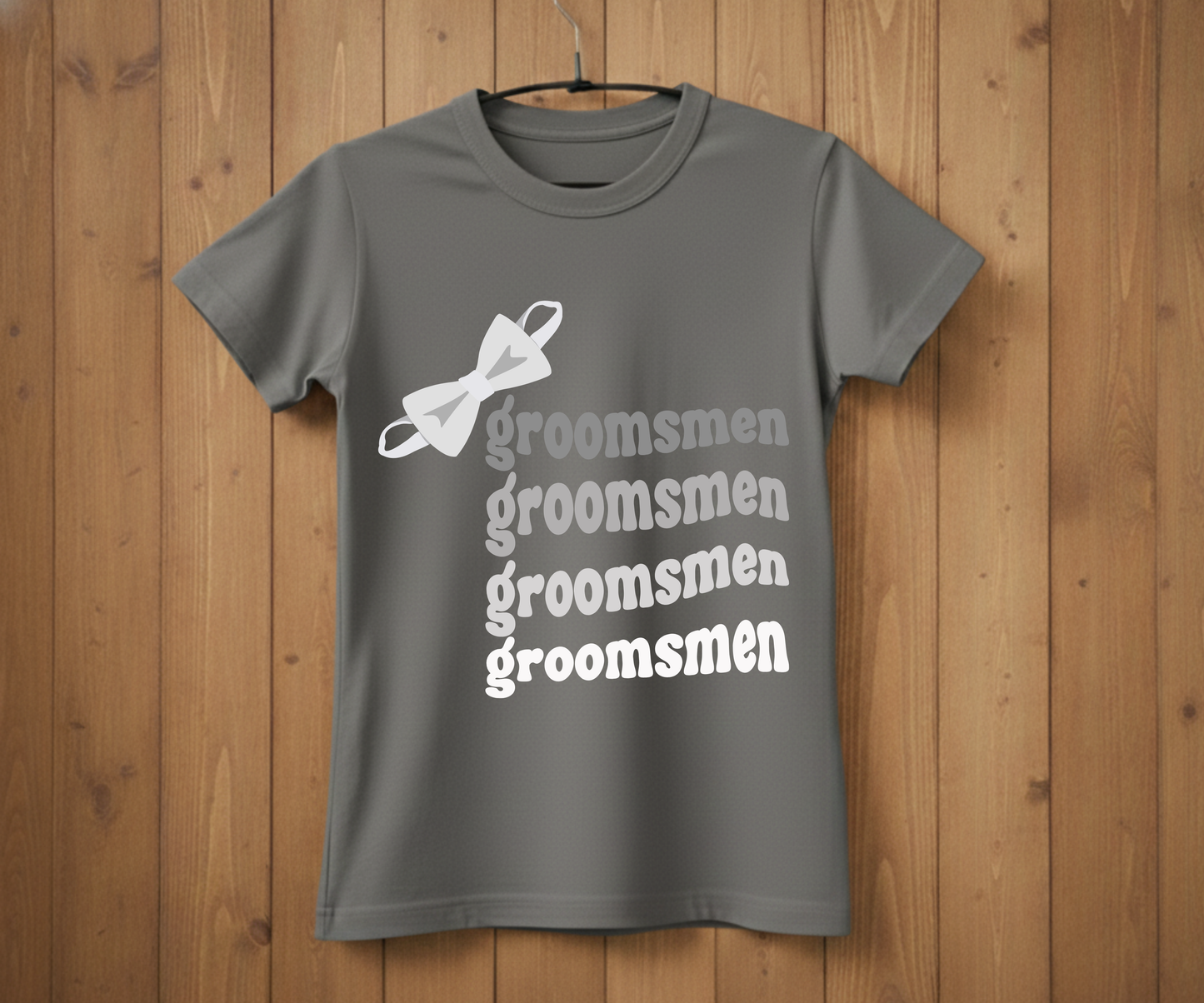 Groomsmen T-Shirt – Bridal Shower & Wedding Party Shirt