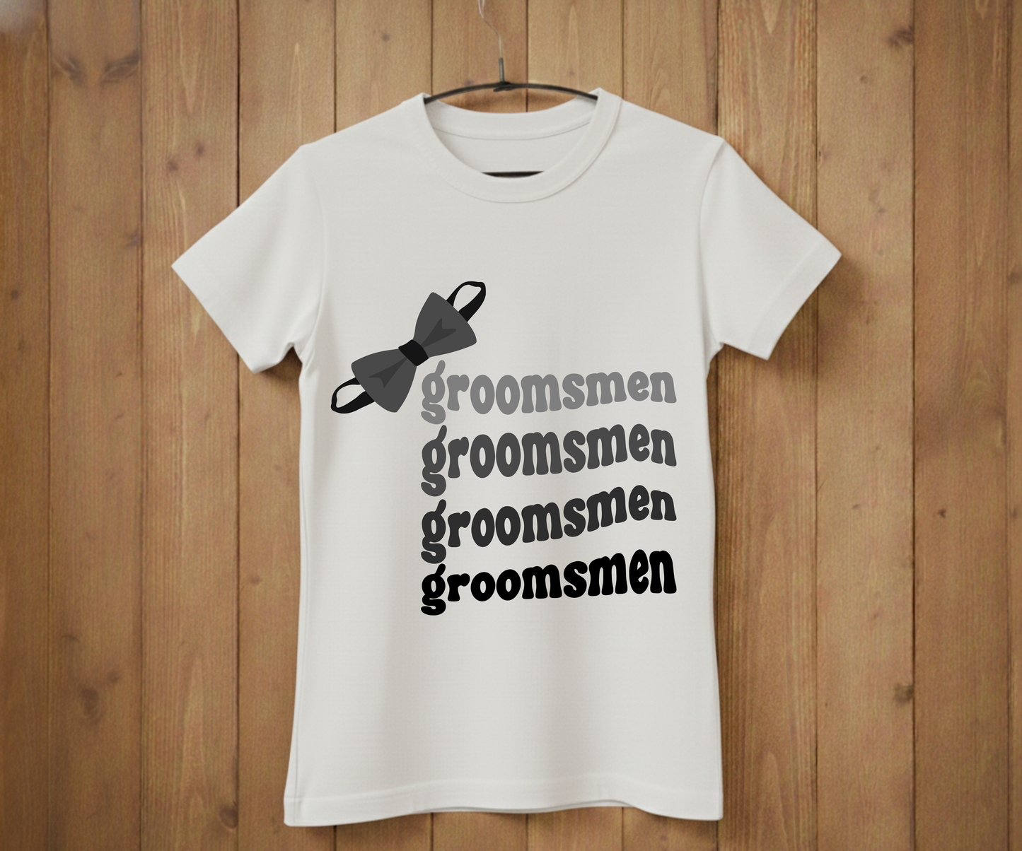 Groomsmen T-Shirt – Bridal Shower & Wedding Party Shirt