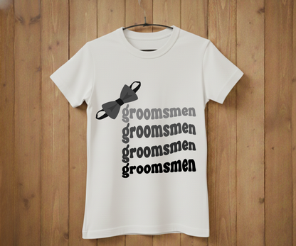 Groomsmen T-Shirt – Bridal Shower & Wedding Party Shirt