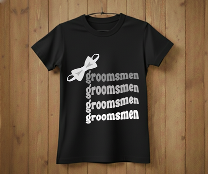 Groomsmen T-Shirt – Bridal Shower & Wedding Party Shirt