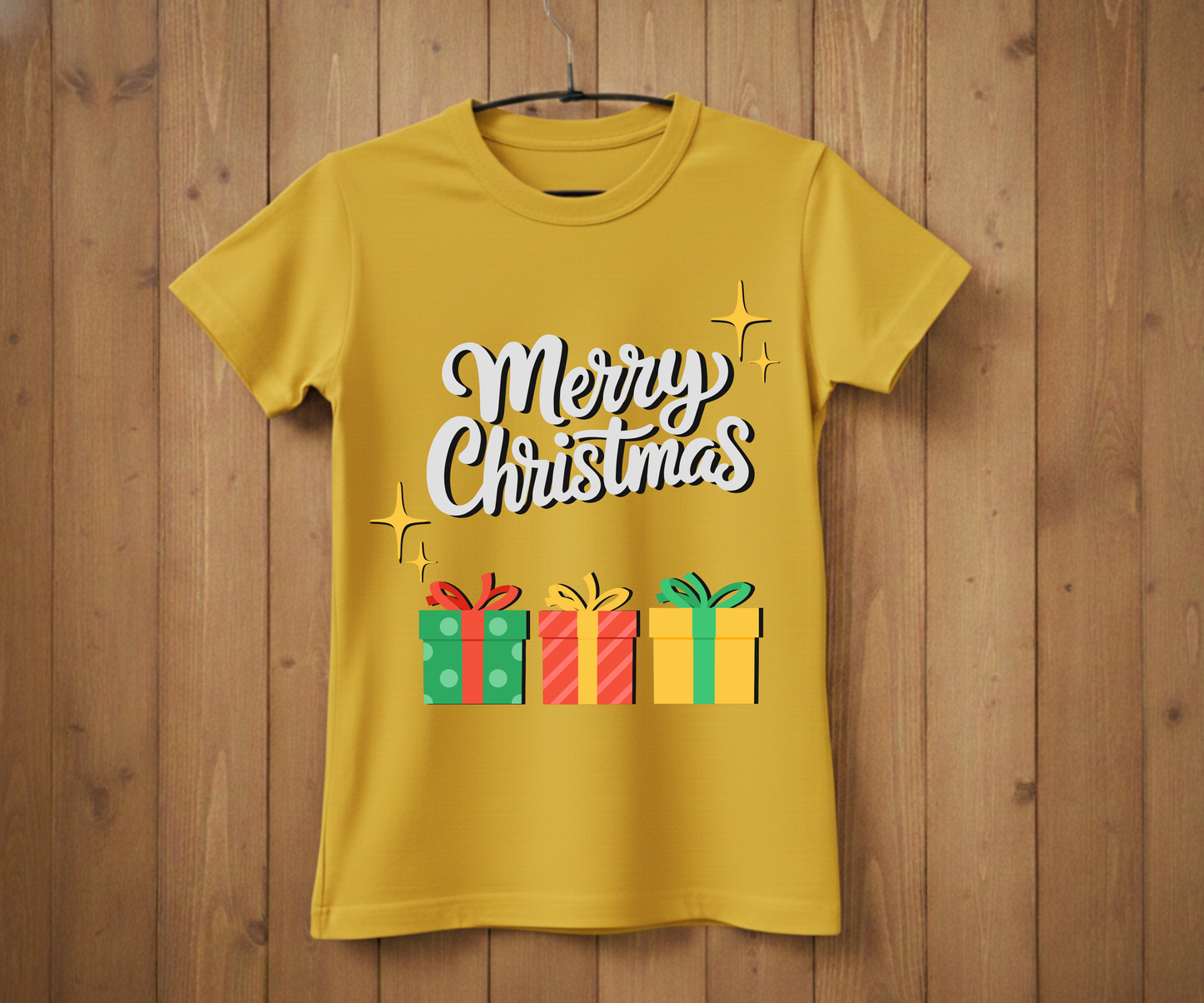 Christmas Prints – Gift Box Merry Christmas