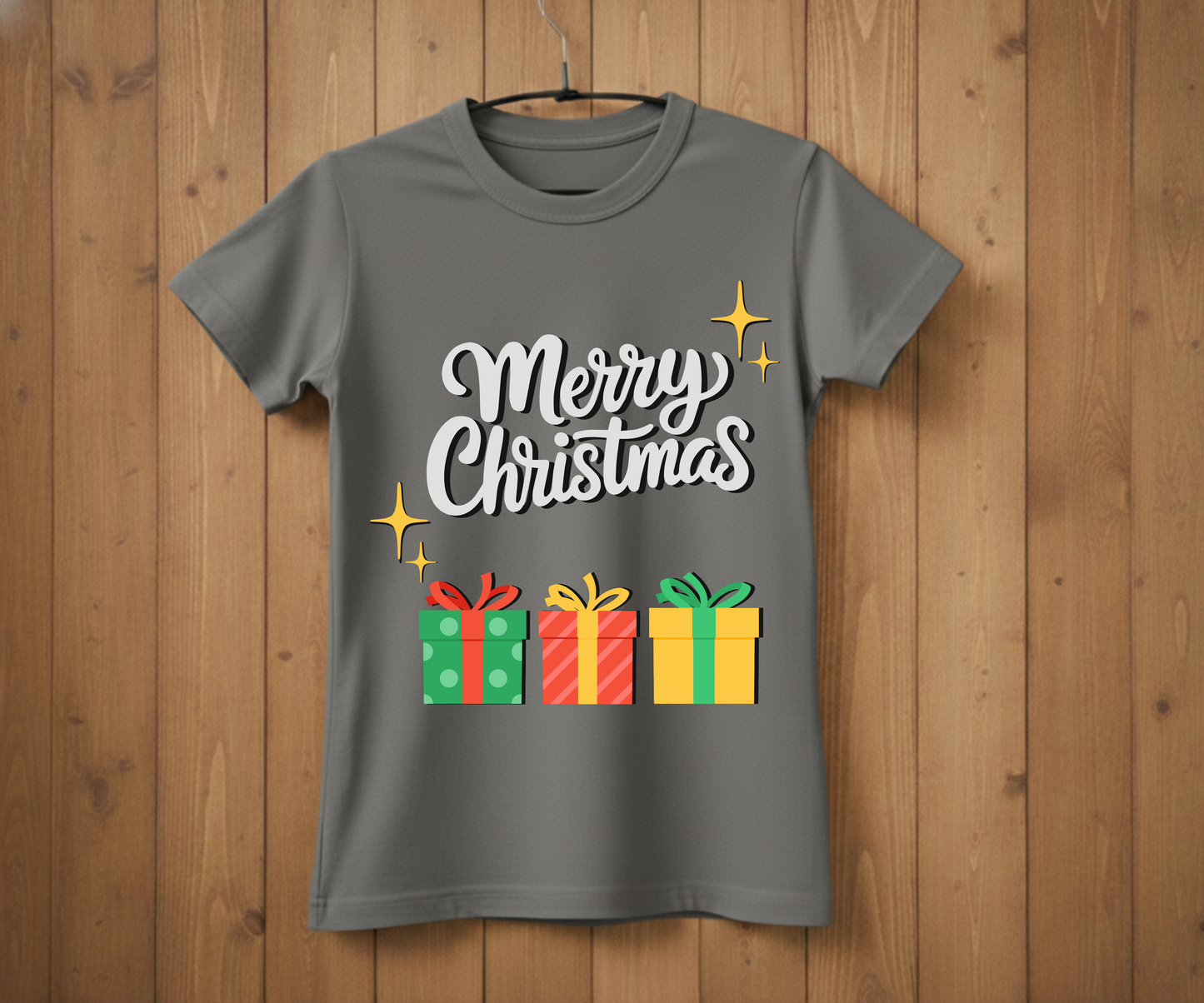 Christmas Prints – Gift Box Merry Christmas