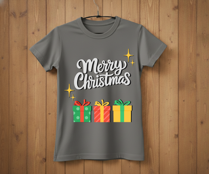 Christmas Prints – Gift Box Merry Christmas