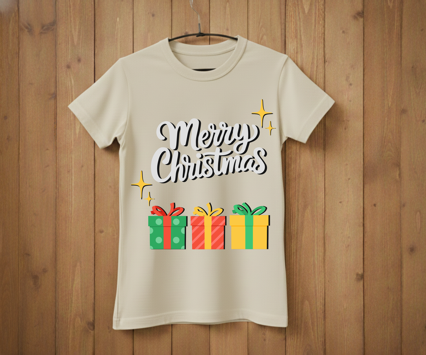Christmas Prints – Gift Box Merry Christmas