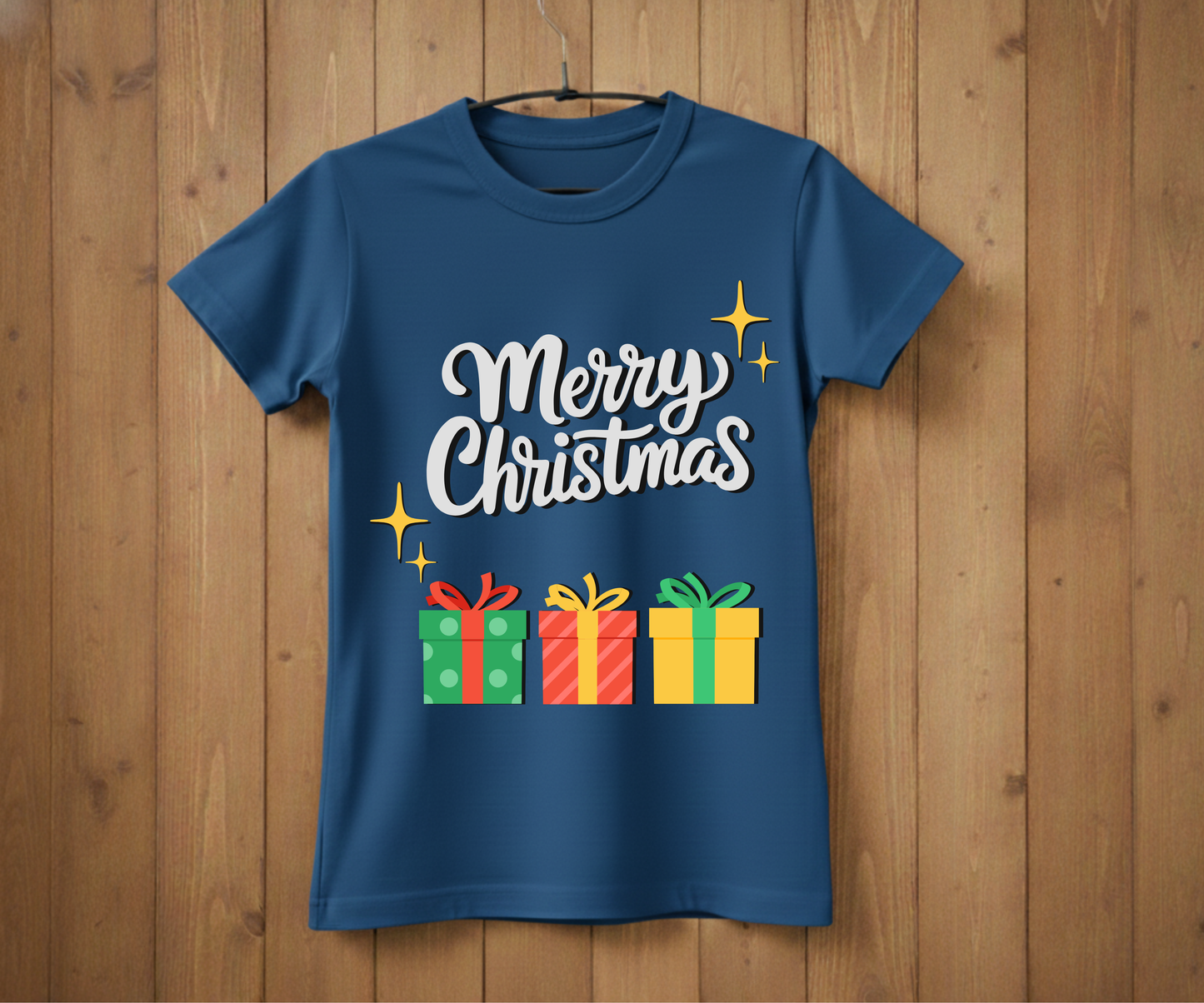 Christmas Prints – Gift Box Merry Christmas