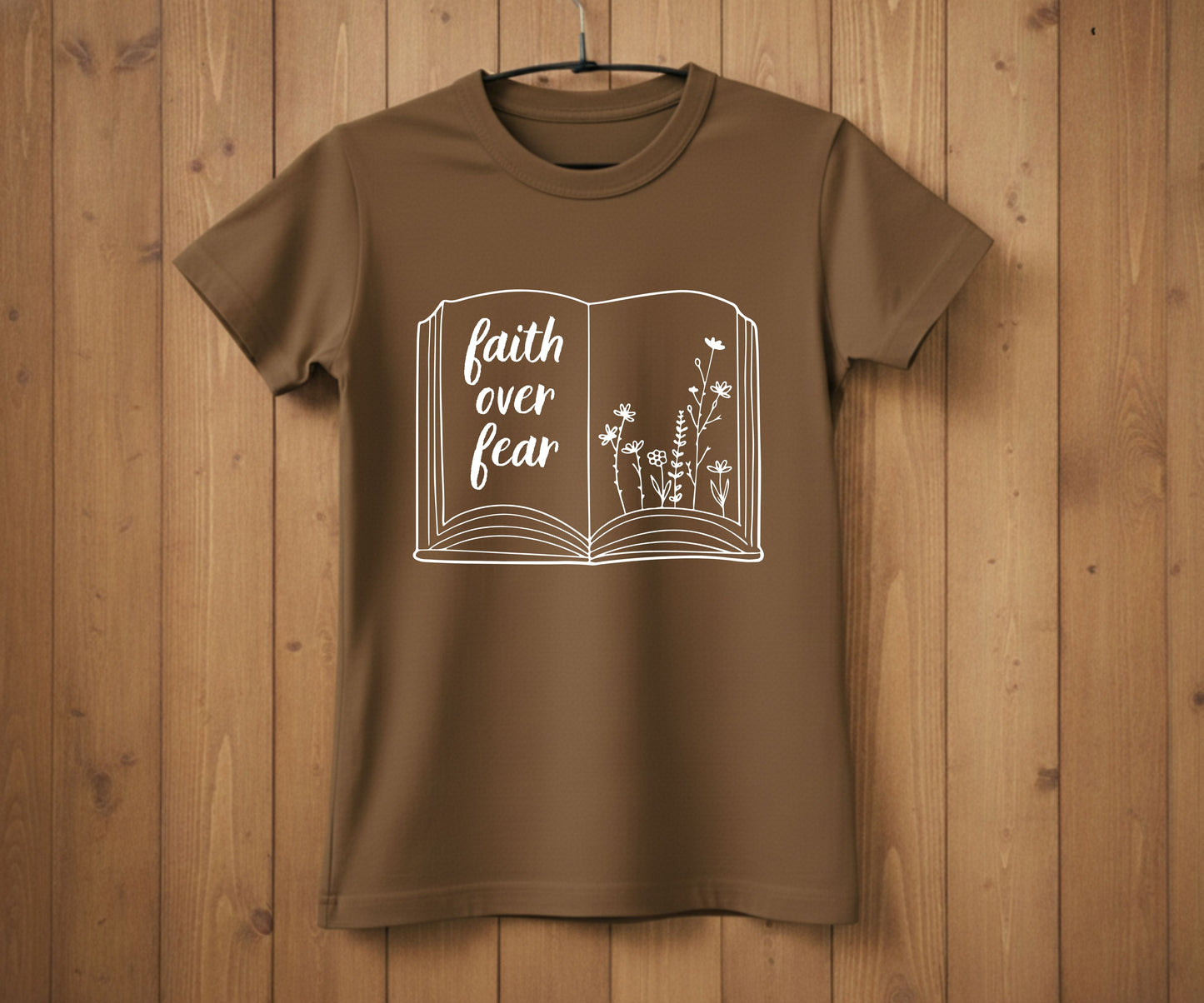 Faith Over Fear T-Shirt – Christian Shirt