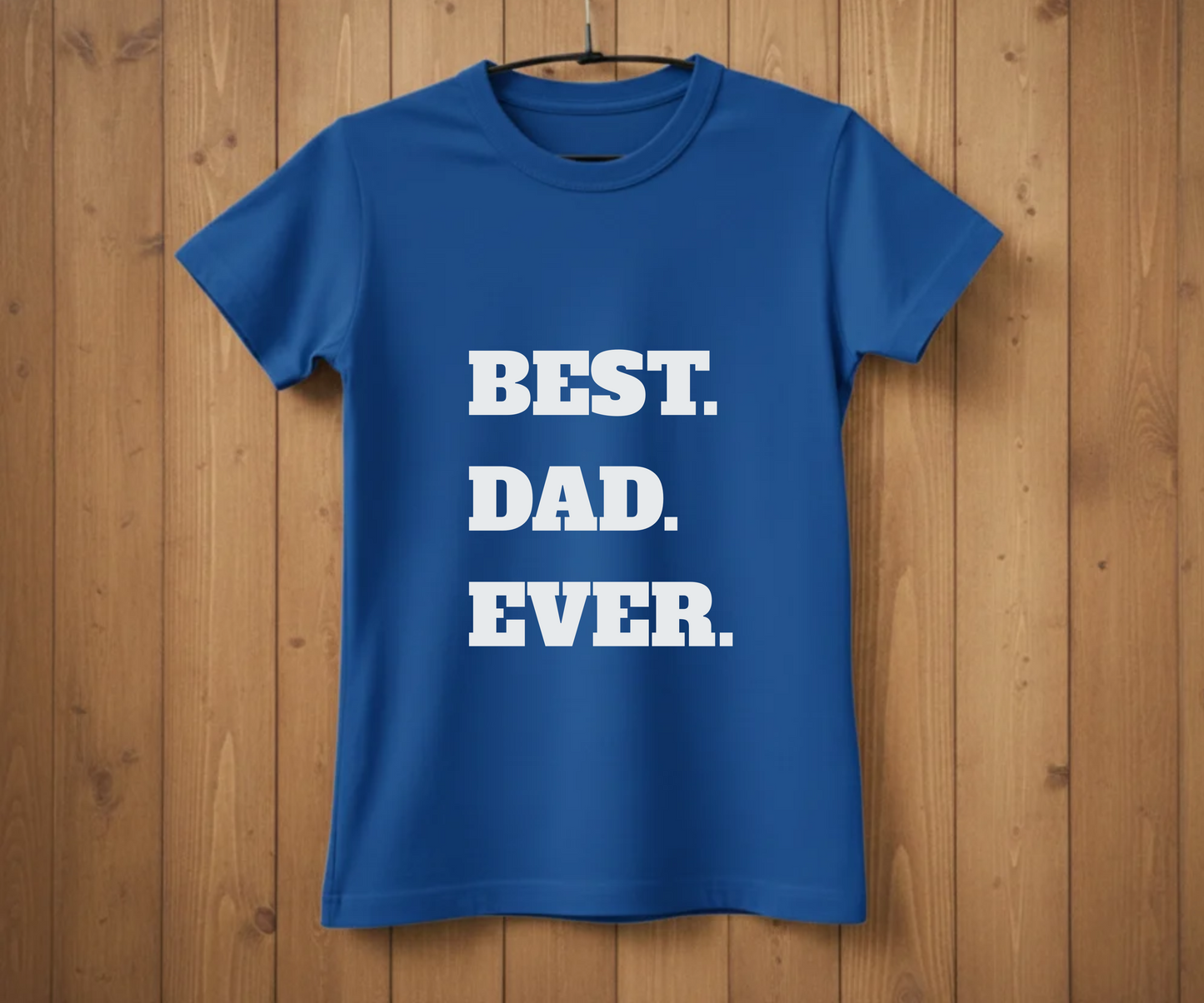 "BEST. DAD. EVER." Block Letter T-Shirt - Classic Graphic Tee