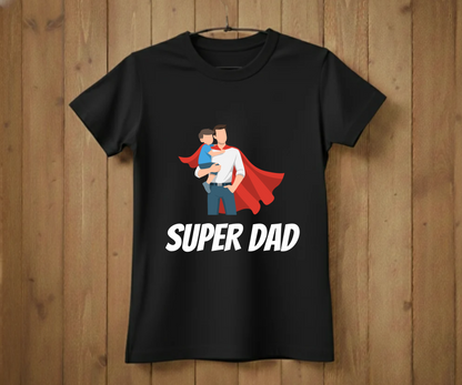 Super Dad Cape T-Shirt - Graphic Tee