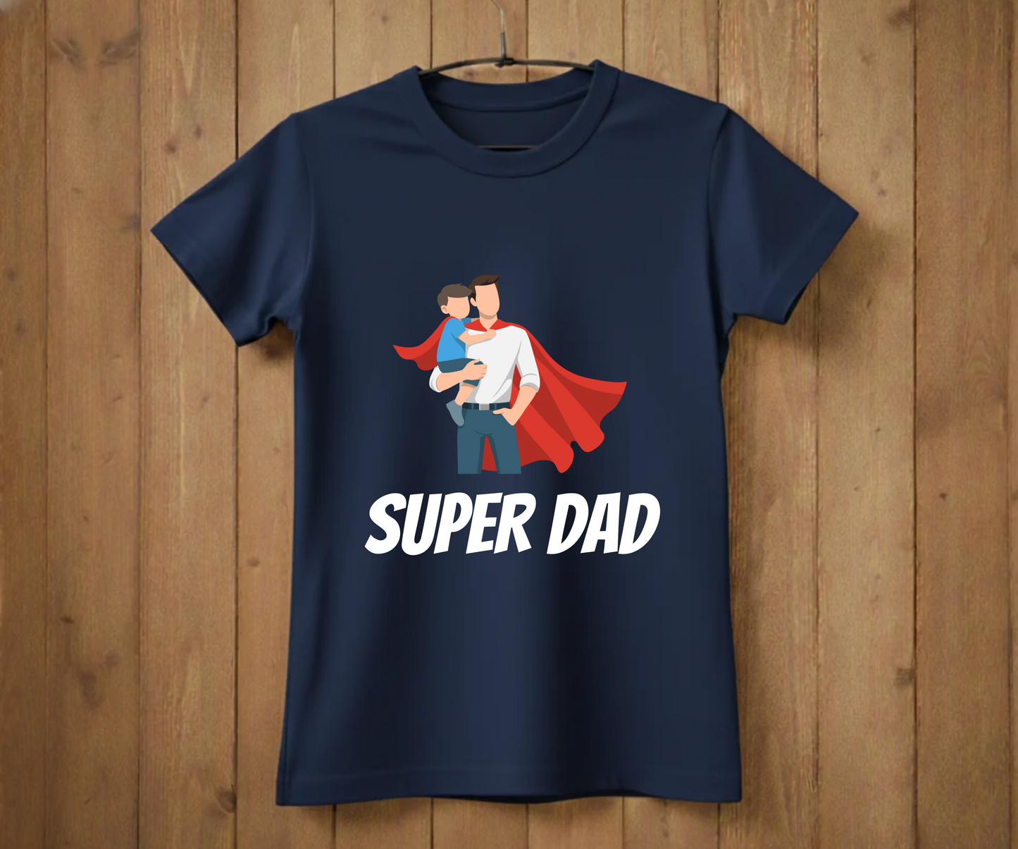 Super Dad Cape T-Shirt - Graphic Tee