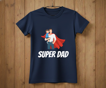 Super Dad Cape T-Shirt - Graphic Tee