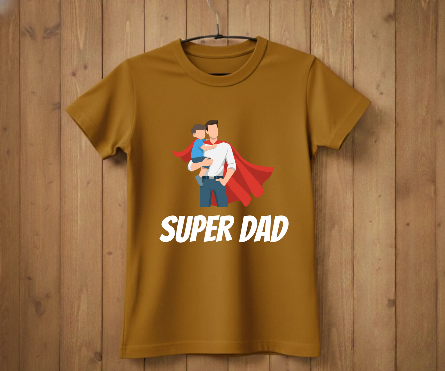 Super Dad Cape T-Shirt - Graphic Tee