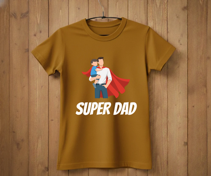 Super Dad Cape T-Shirt - Graphic Tee