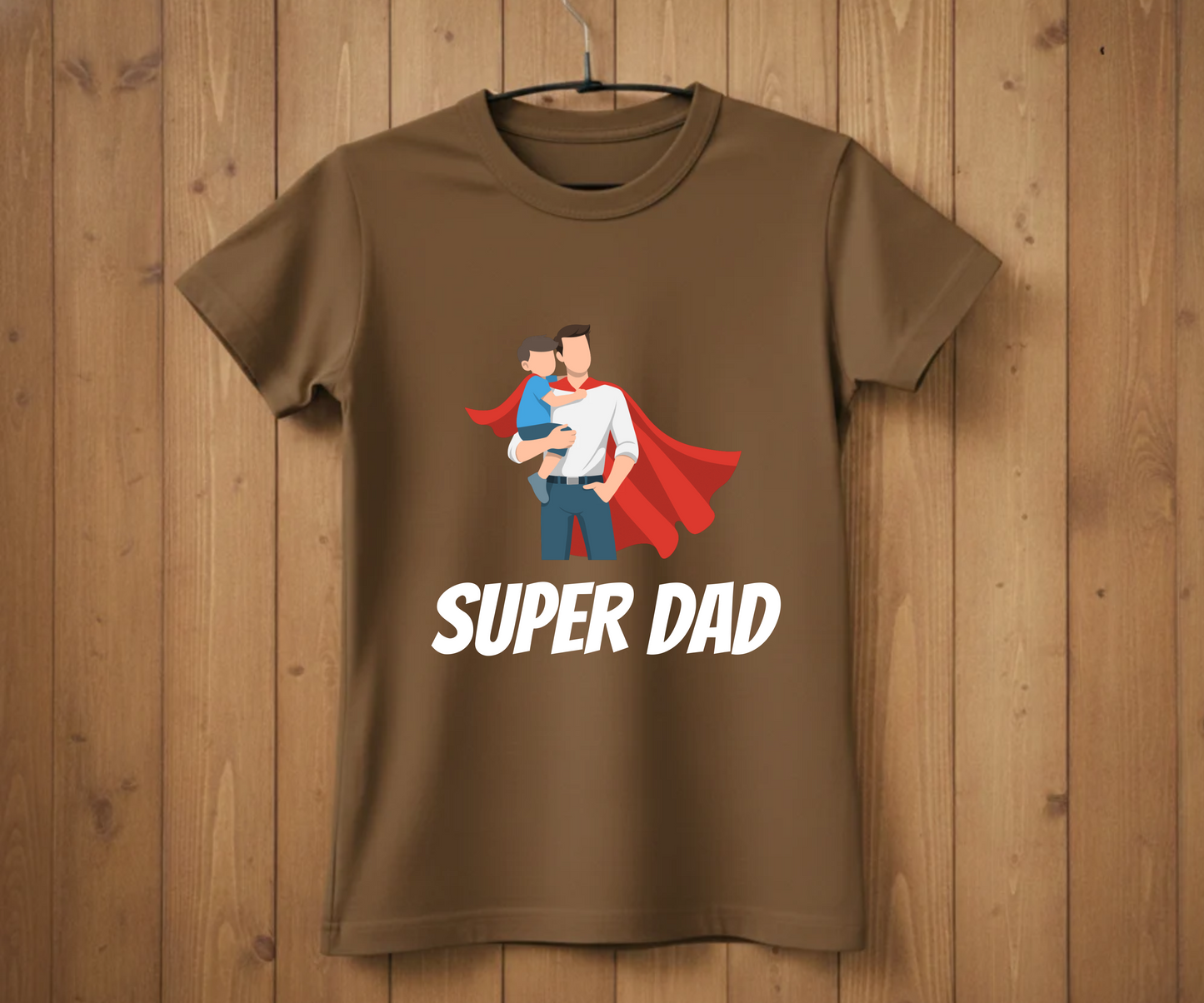 Super Dad Cape T-Shirt - Graphic Tee