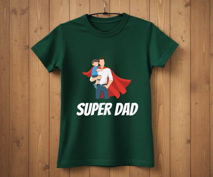 Super Dad Cape T-Shirt - Graphic Tee