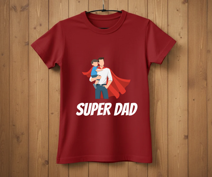 Super Dad Cape T-Shirt - Graphic Tee