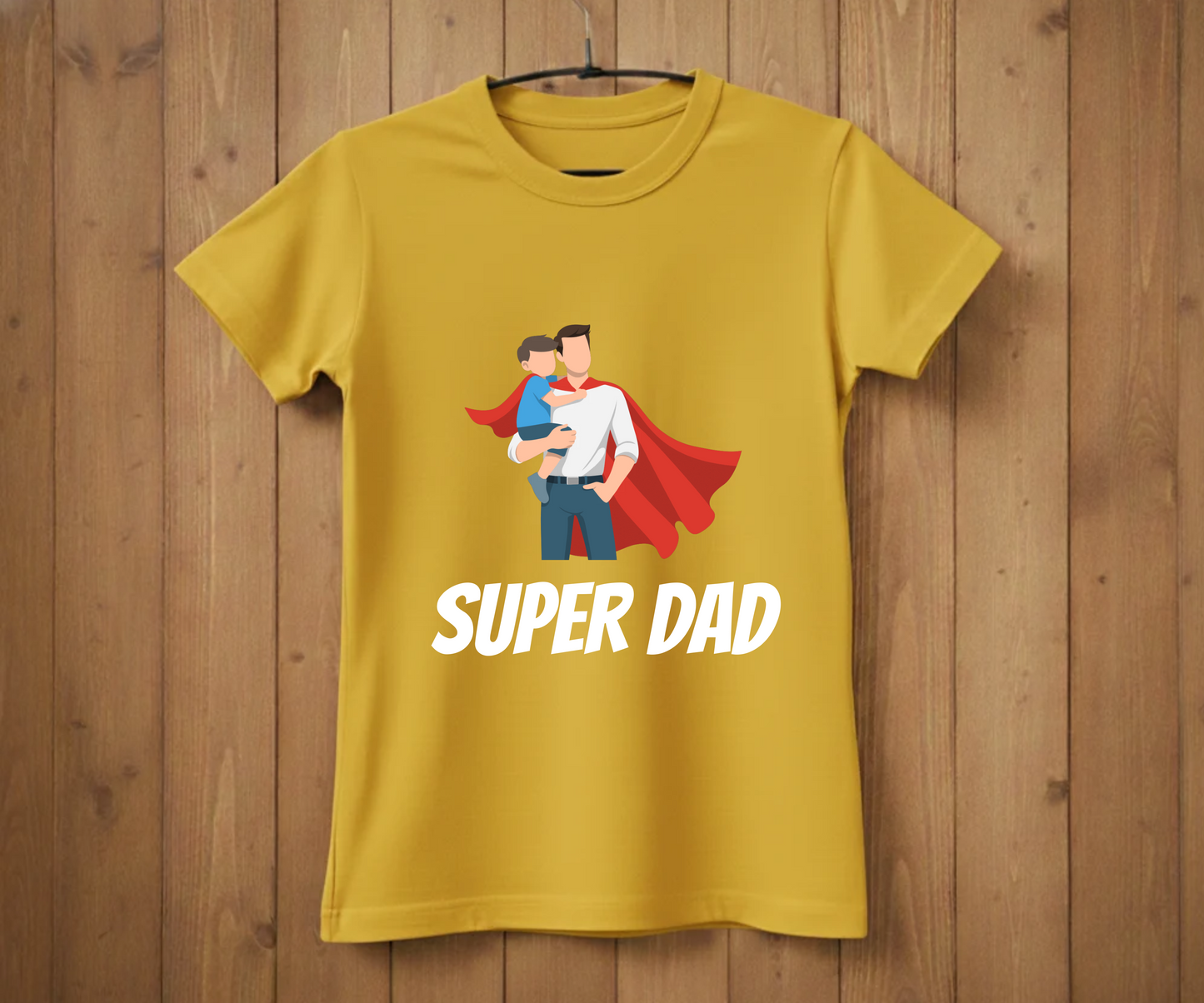 Super Dad Cape T-Shirt - Graphic Tee