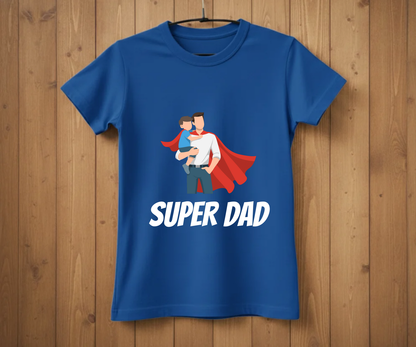 Super Dad Cape T-Shirt - Graphic Tee