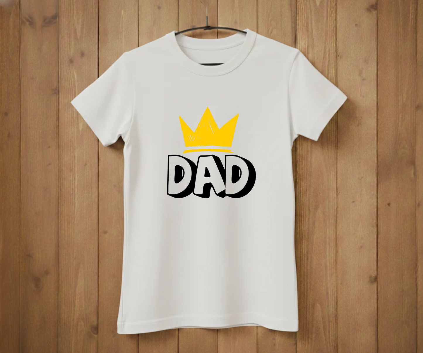DAD Crown T-Shirt - Fun Graphic Tee
