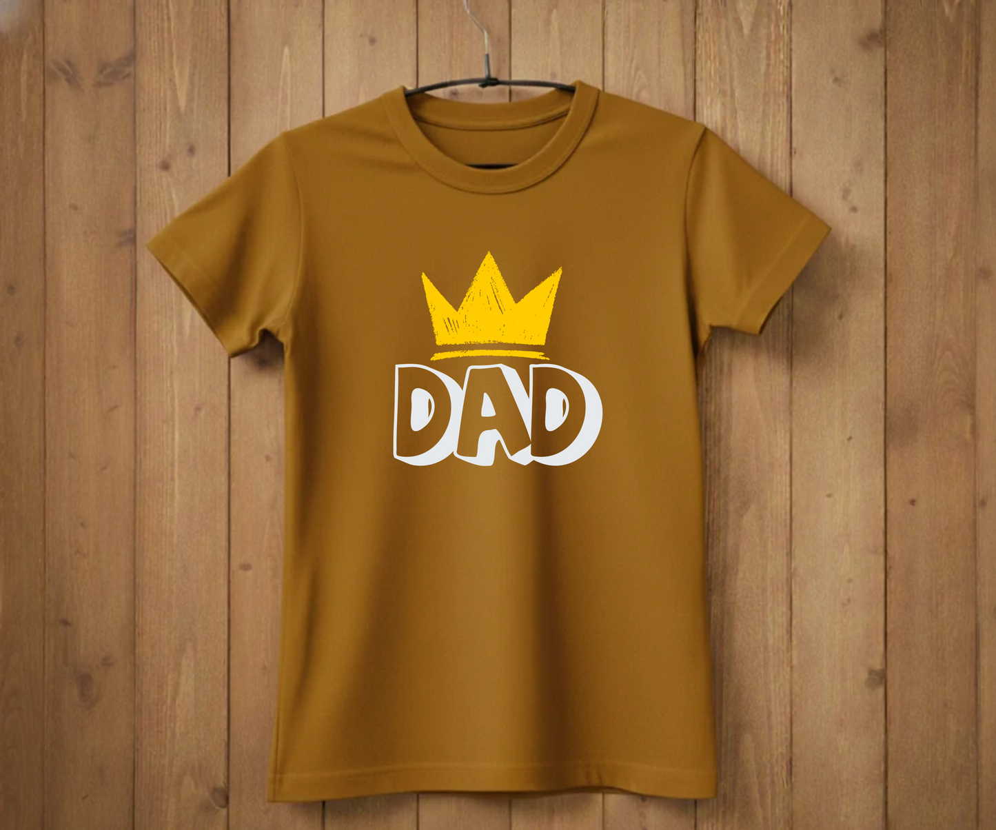 DAD Crown T-Shirt - Fun Graphic Tee