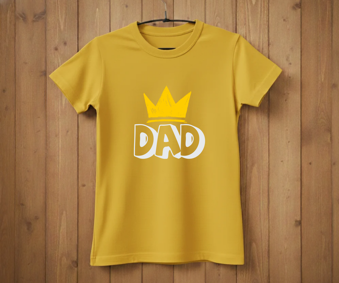 DAD Crown T-Shirt - Fun Graphic Tee