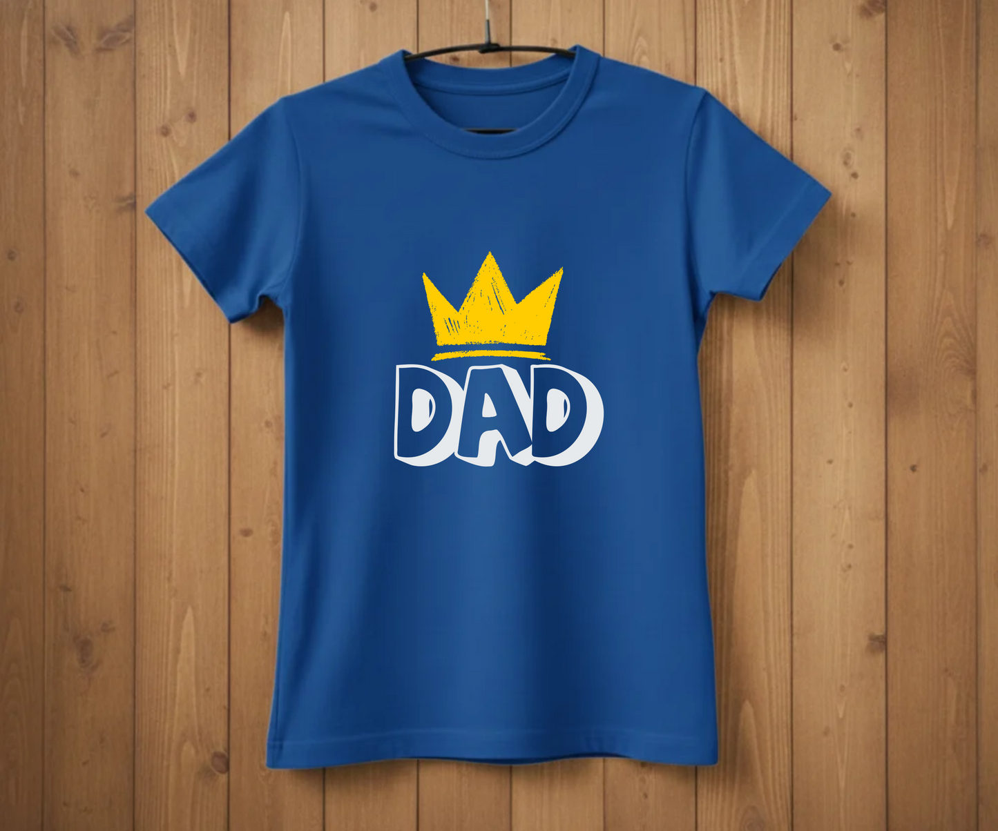 DAD Crown T-Shirt - Fun Graphic Tee