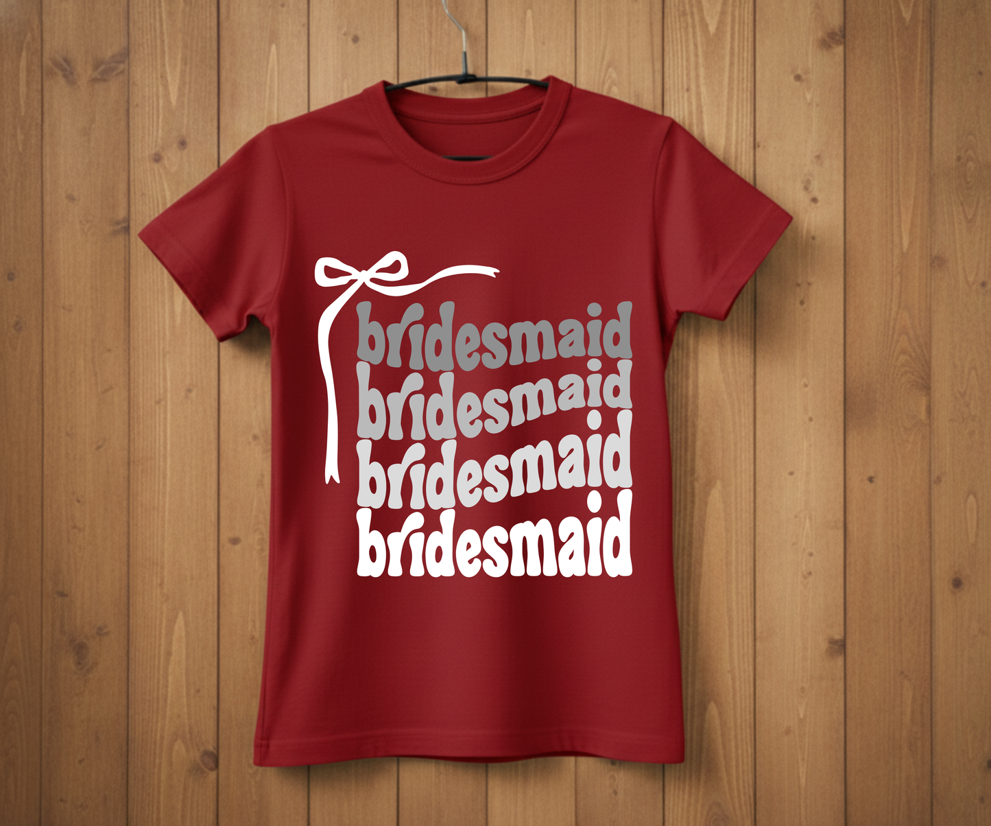 Bridesmaid T-Shirt – Bridal Shower & Wedding Party Shirt